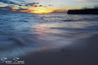 Sunset at Sandbar Lepa