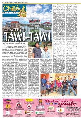 A Taste of Tawi-Tawi