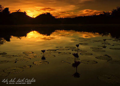 Lake Sebu sunrise