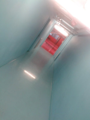 The cold walkway