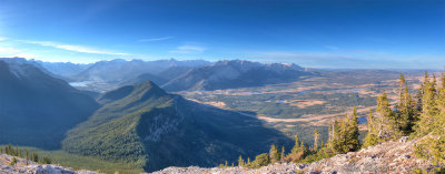 West view from Barrier Lake Lookout.
