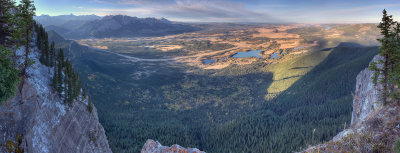 East view from Barrier Lake Lookout