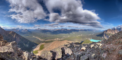 Looking north from Mount  St. Piran