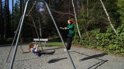 Swings in Jenn's neighborhood