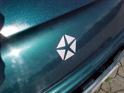 Chrysler Nose Decal