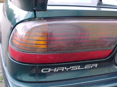Chrysler decal  Euro taillights