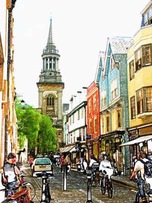 Street in Oxford, England