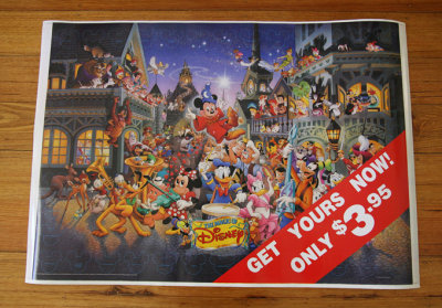 Magic of Disney wall poster (store display)