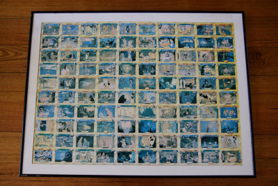 Disney Classics Collector cards uncut sheet