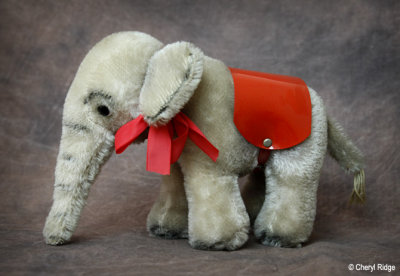 unknown mohair elephant