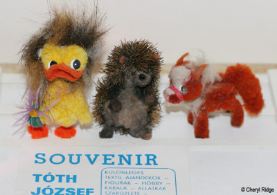 Pipe cleaner animals from Hungary