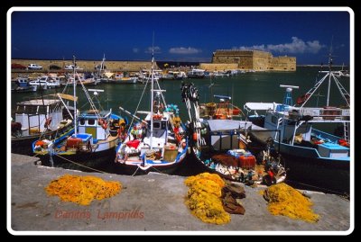 Heraklion  Port  -  Crete ...