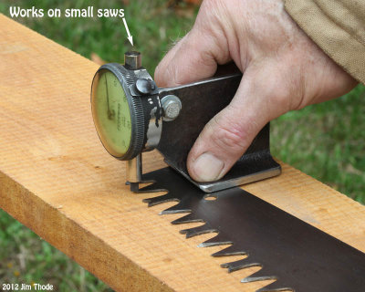 Works on small saws