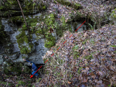 Sinking Fork Creek Cave Arch