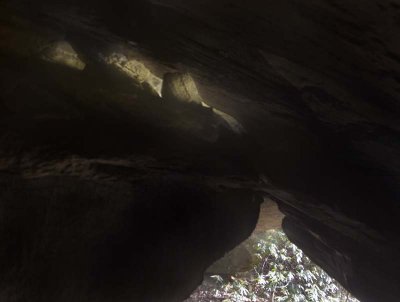 Hidden In The Cave Arch