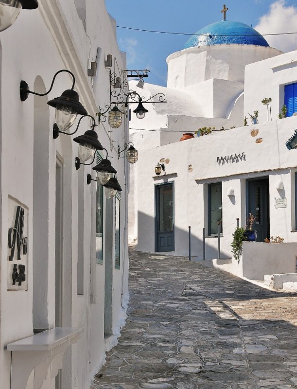 In the alleys of Apollonia.