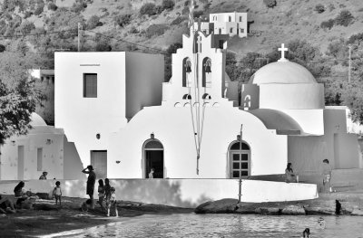 Monastery of Taxiarchis at Vathi, Sifnos.