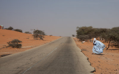 On the road thru Mauritania