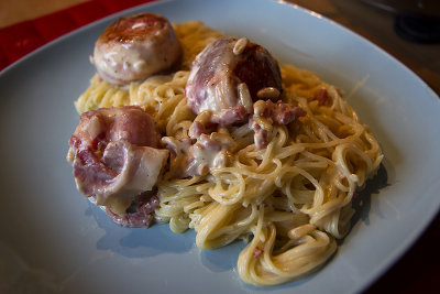 Pasta met Geitekaas