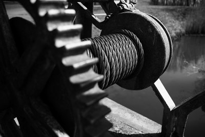 Mechanisme van een ophaalbrug