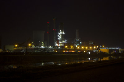 Electriciteitscentrale in Ruien