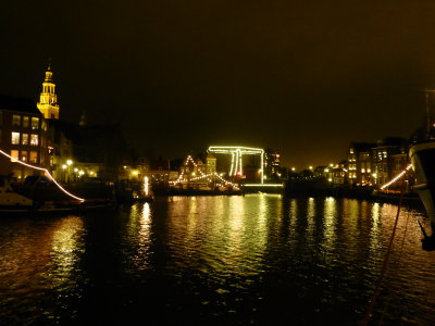 Maassluis by night