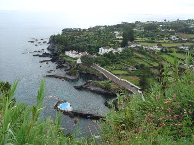 Caloura from above
