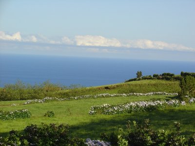 very near the town