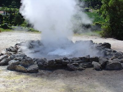 a fumarole