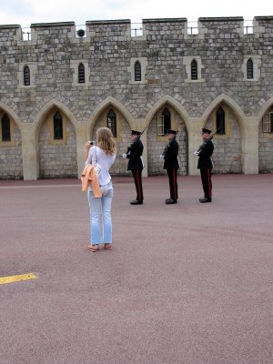 Windsor Castle - Guard Demonstration