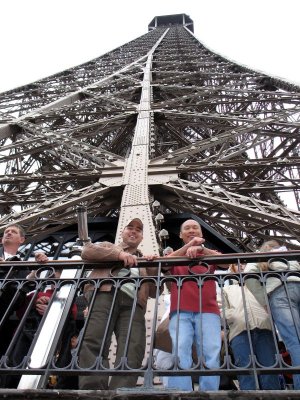 Eiffel Tower - Up Above!
