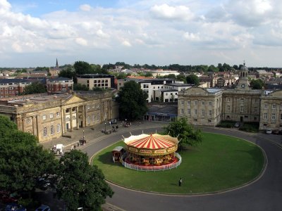 Views atop Clifford's Tower