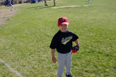 Kyler T-Ball Player