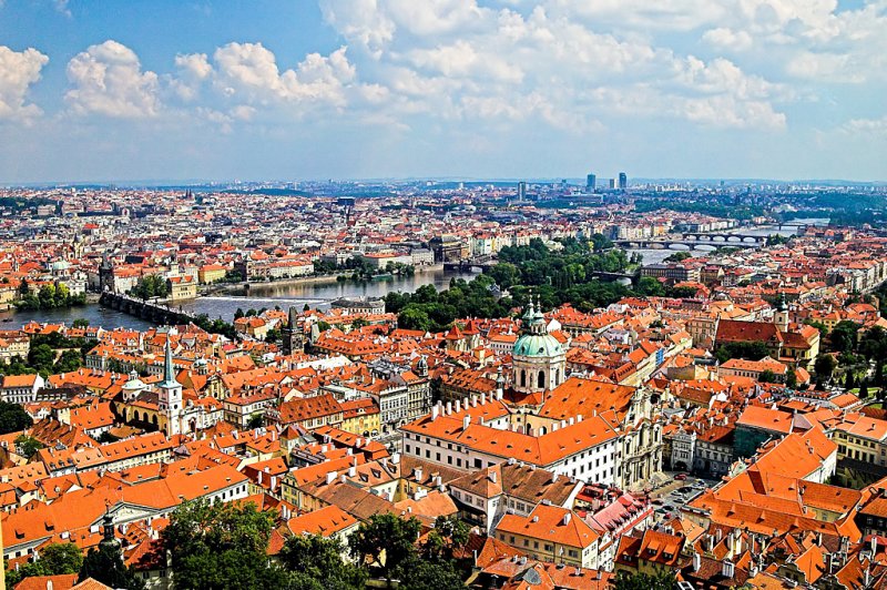 Hradcany, looking at Mala Strana