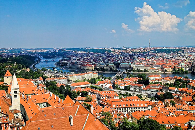 Hradcany, looking towards Josefov