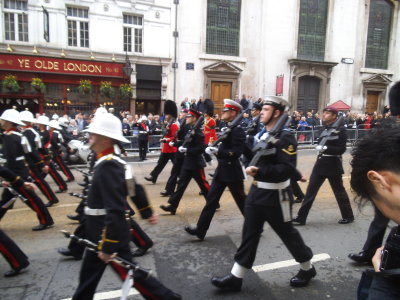 The Royal Marines and the Royal Navy