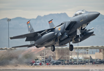 F-15E, 389th Fighter Squadron, from Mountain Home AFB