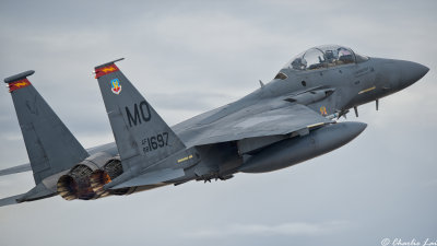 F-15E, 389th Fighter Squadron, from Mountain Home AFB