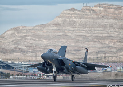 F-15E, 389th Fighter Squadron, from Mountain Home AFB