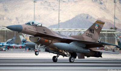 F-16C, 64th Aggressor Squadron, Nellis AFB