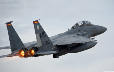F-15E, 389th Fighter Squadron, from Mountain Home AFB