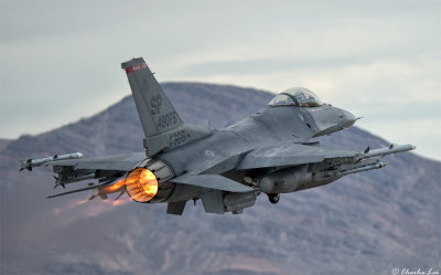 F-16CJ, 480th Fighter Squadron, from Spangdalem AFB, Germany