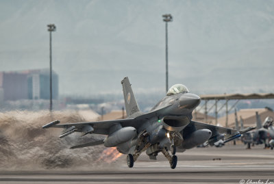 Dutch F-16 joins the strike package in the desert