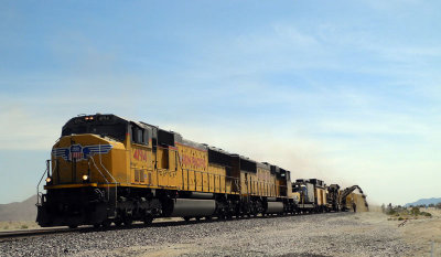 Train on Ogalvy Road