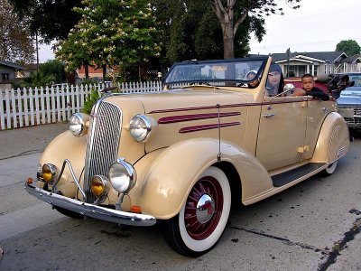 1936 Holden (Aussie Chevy, right hand drive)