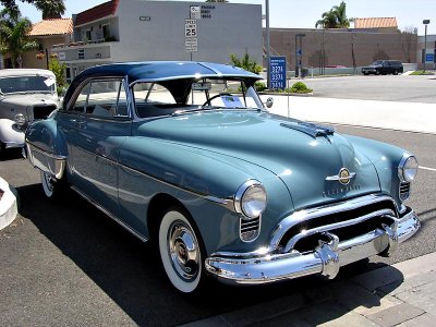 1950 Oldsmobile 88 Holiday Coupe. What a thrill to take the wheel of a Rocket Oldsmobile!!!