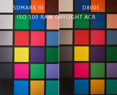 Test color 5dmark3 vs d800E