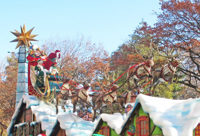 Santa Claus at the Thanksgiving Day Parade