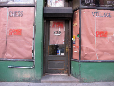 Village Chess Store & Club Closed