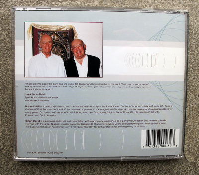 Out of Nowhere CD - Robert Hall Words & Brian Hand Music